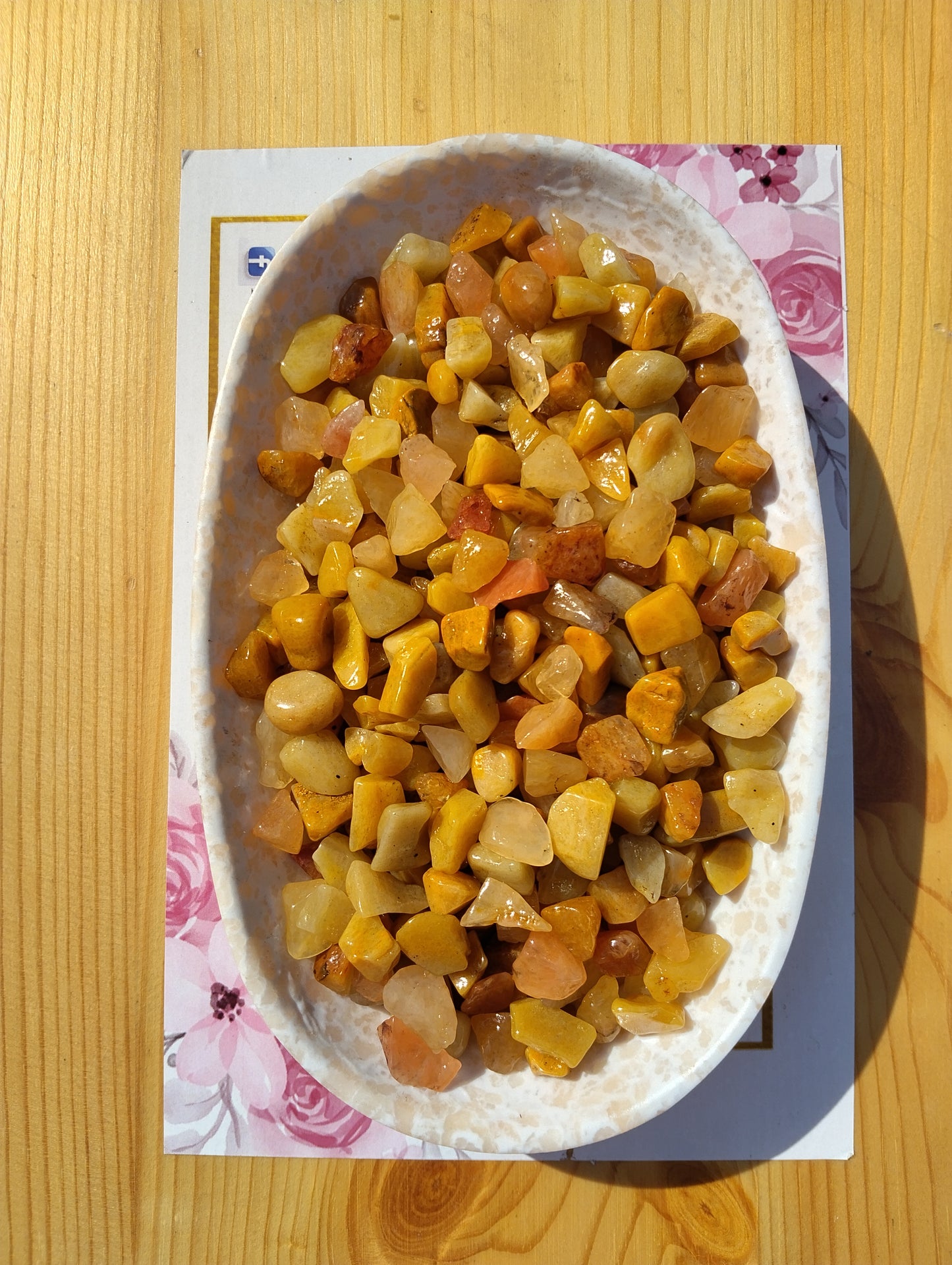 Yellow Jasper Crystal Chips