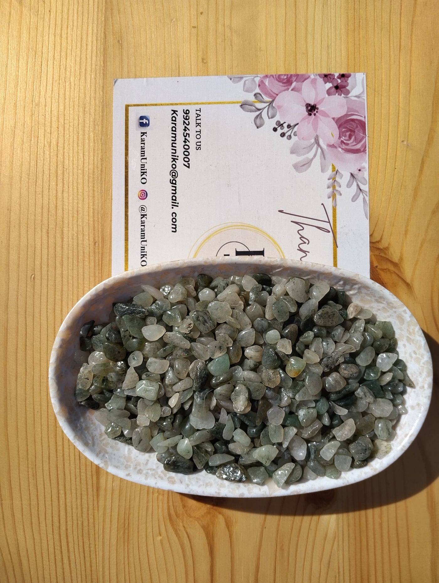 Green Aventurine Crystal Chips
