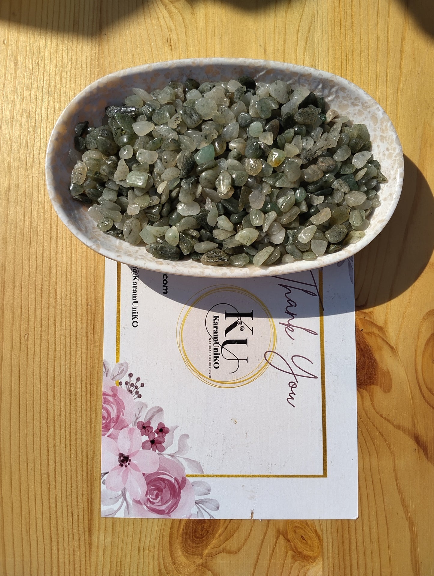 Green Aventurine Crystal Chips