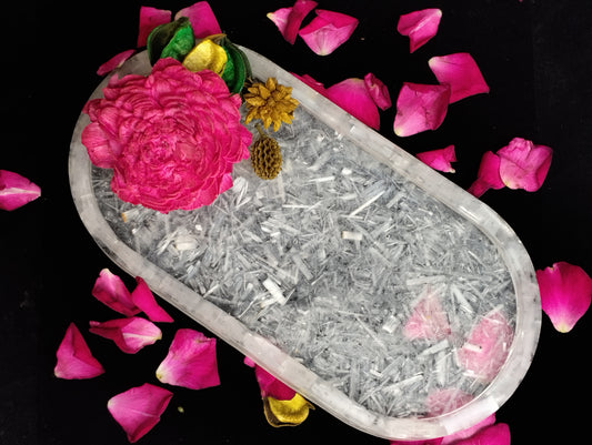 Selenite Tray