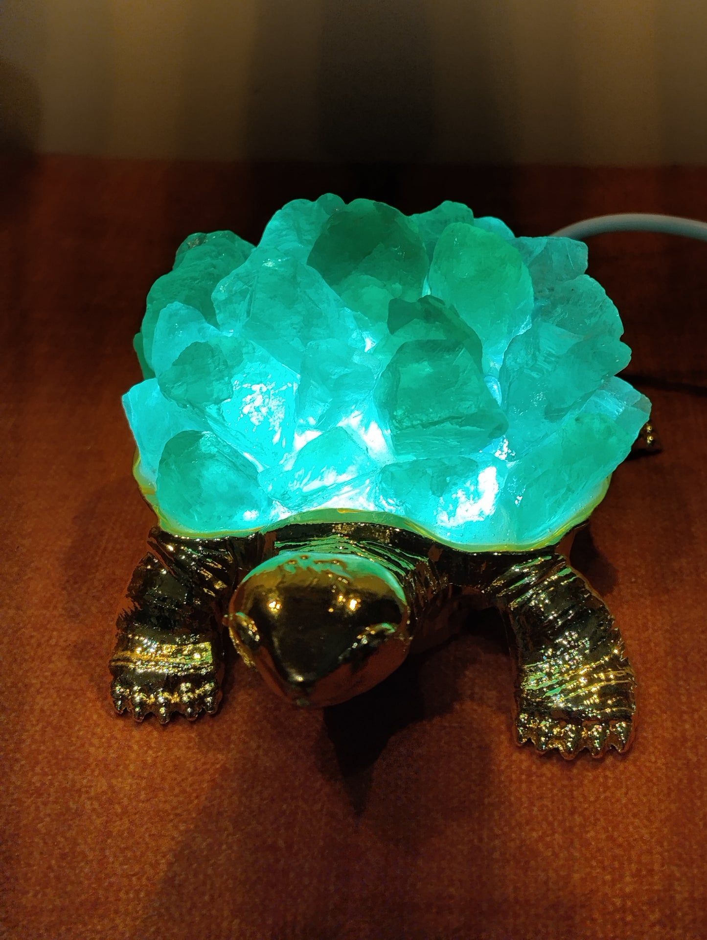 Verdant Glow Tortoise – [ Green florite]