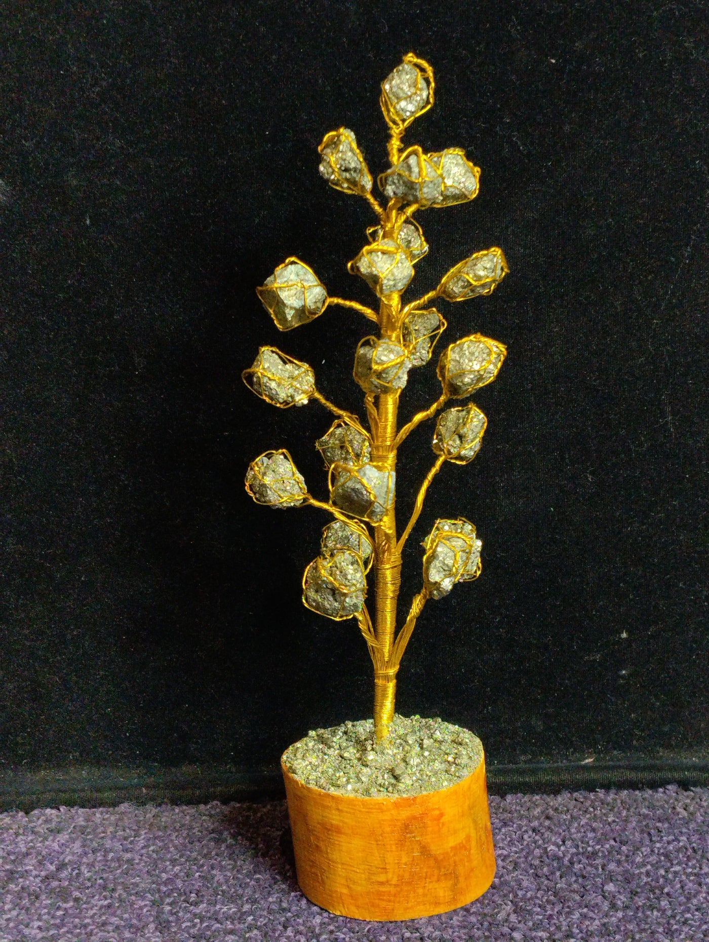 Pyrite Crystal Tree