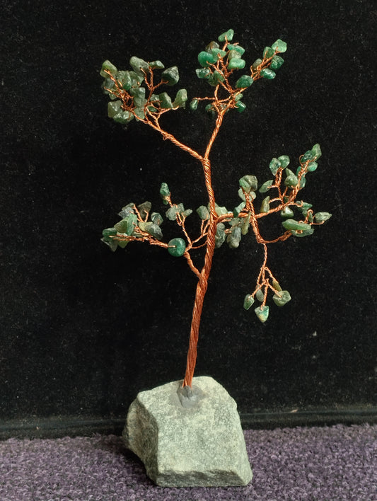 Green Aventurine Tree