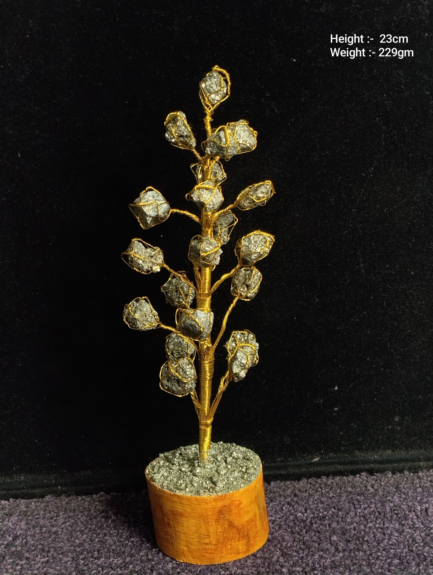 Pyrite Crystal Tree