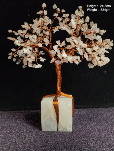 Rose Quartz crystal tree