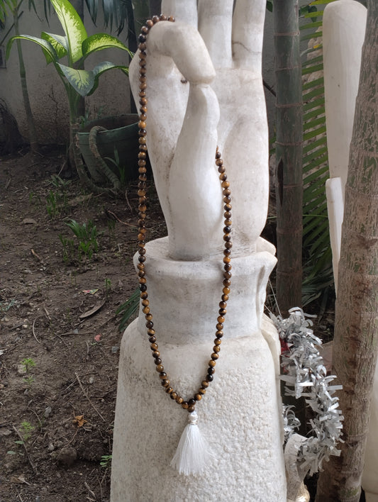 Tiger Eye Japmala – 108 Beads