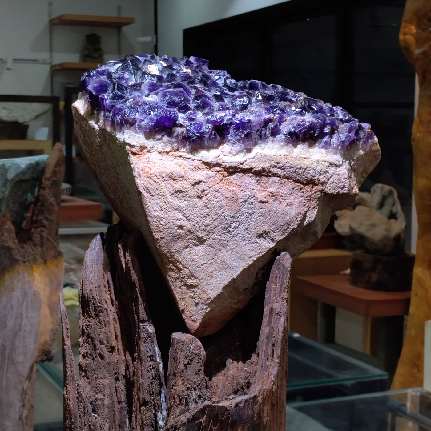 Diamond Amethyst Crown