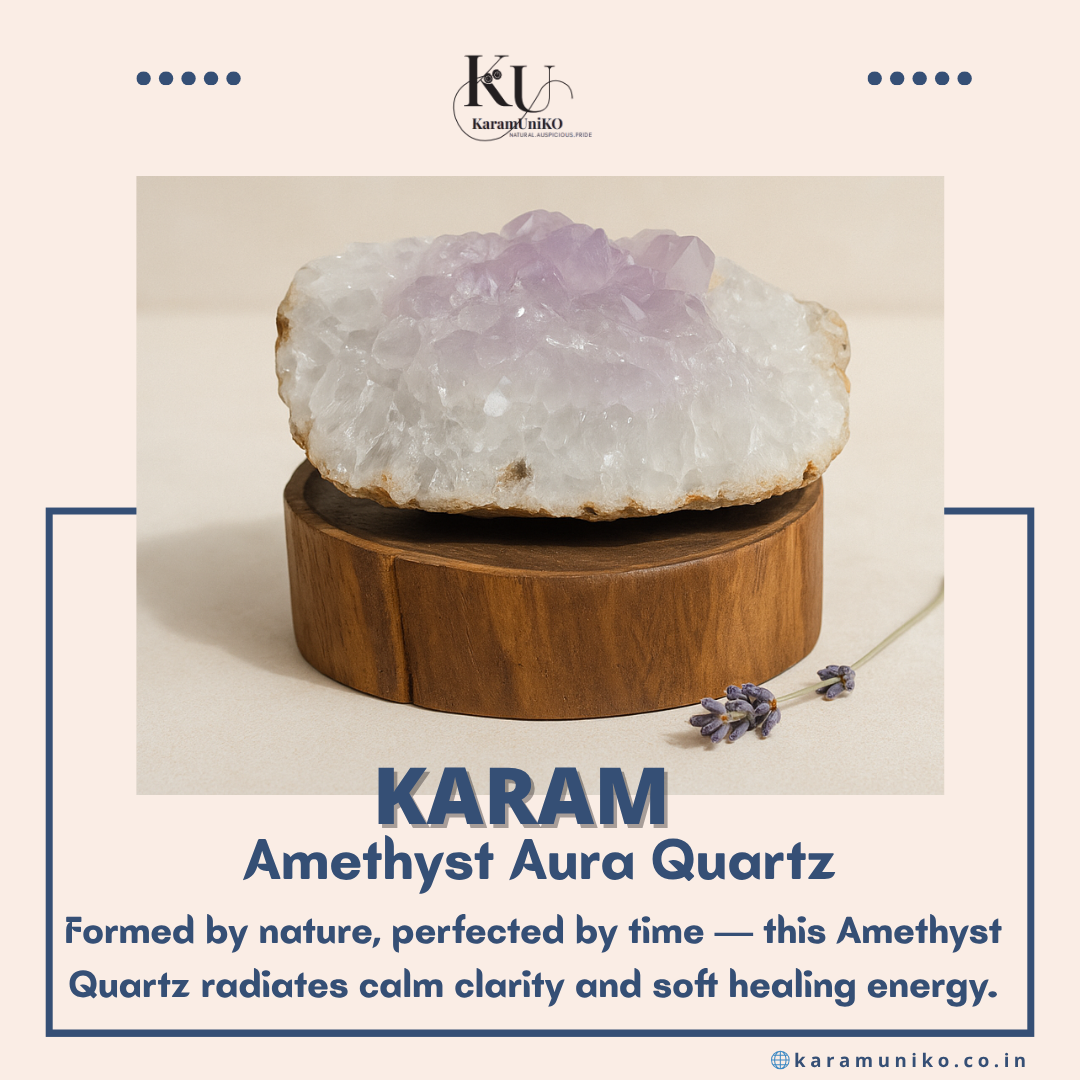 Karam Amethyst Aura Quartz