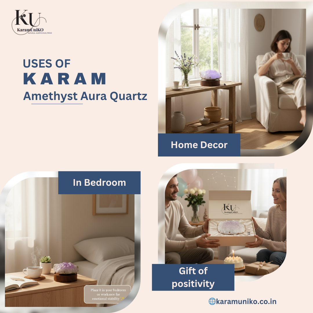 Karam Amethyst Aura Quartz