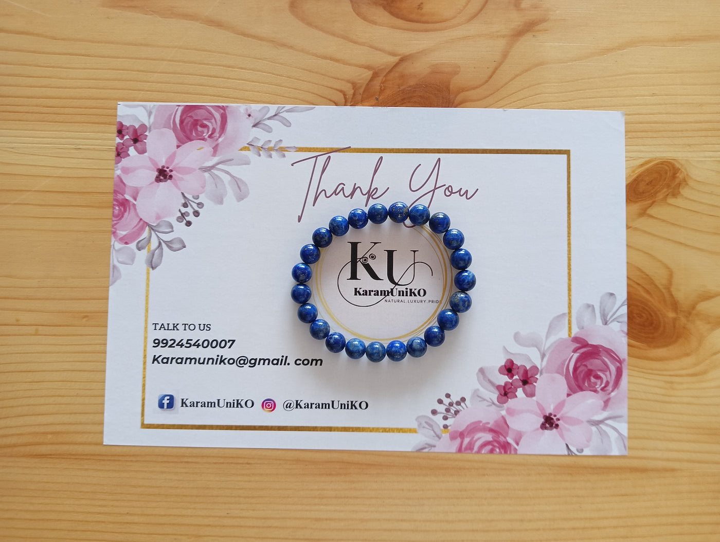 Lapis Lazuli Bracelet