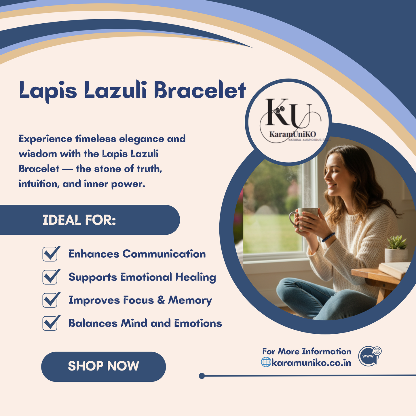 Lapis Lazuli Bracelet