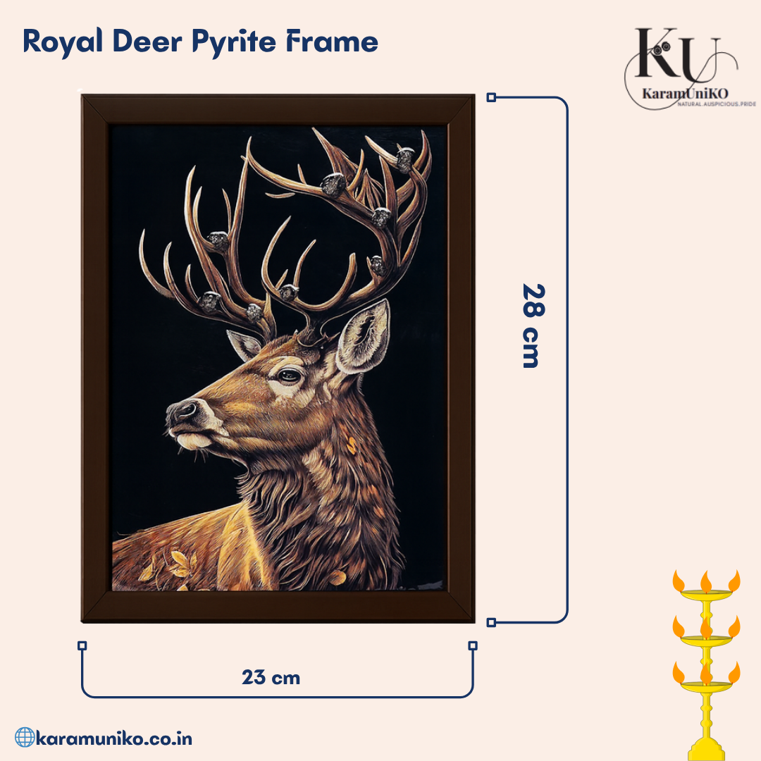 🦌 Royal Deer Pyrite Frame