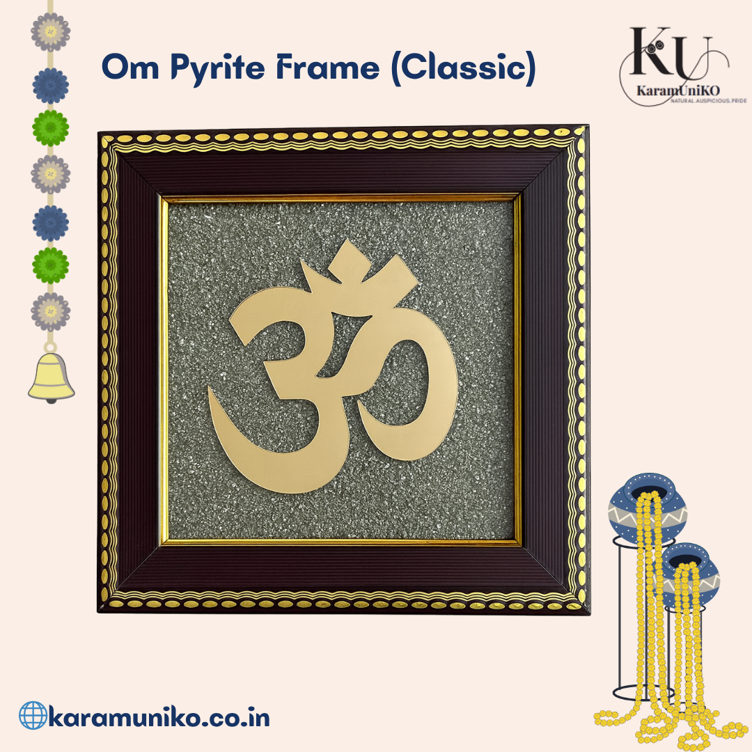 Om Pyrite Frame (Classic)