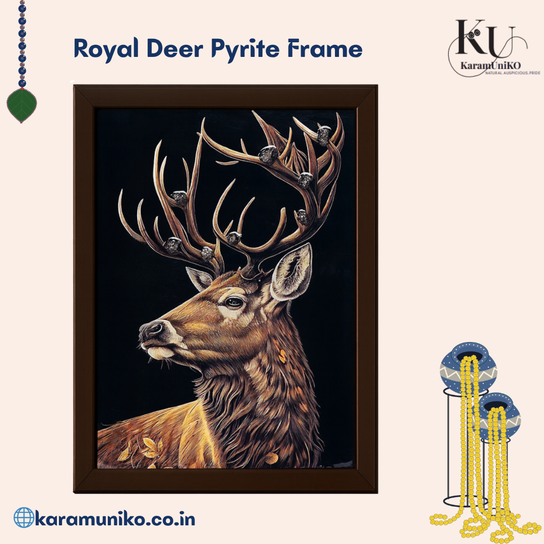 🦌 Royal Deer Pyrite Frame
