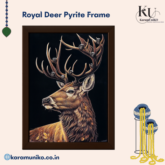 🦌 Royal Deer Pyrite Frame