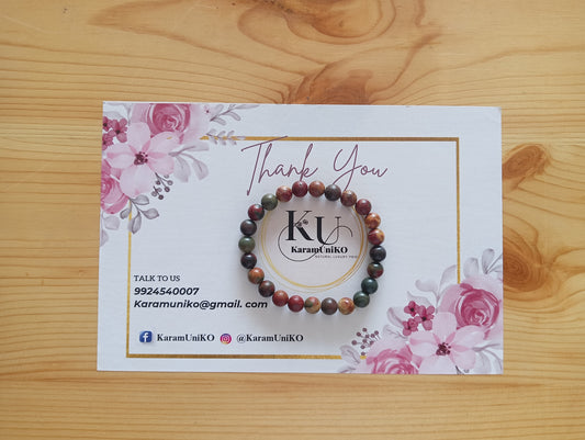 Picasso Jasper Bracelet