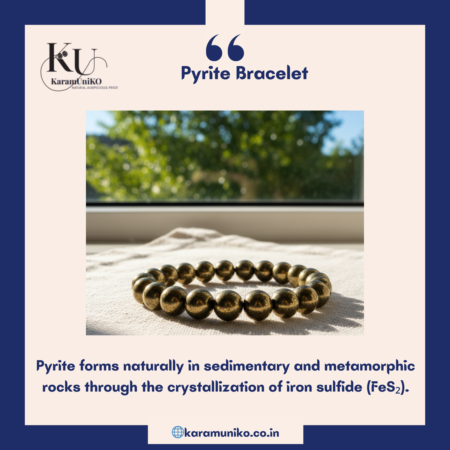 Pyrite Bracelet