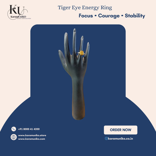 Tiger Eye Energy Ring