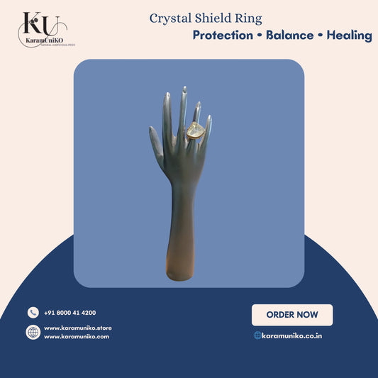 Crystal Shield Ring