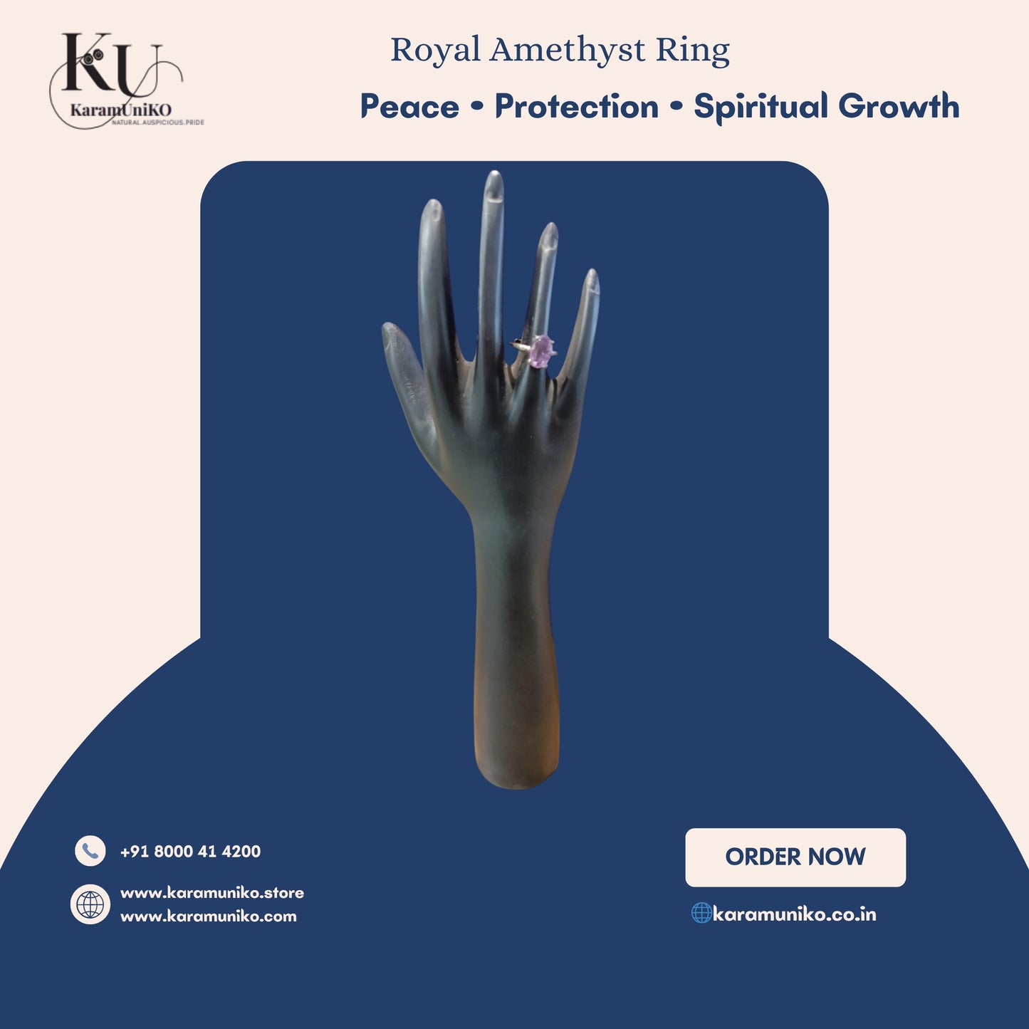 Royal Amethyst Ring