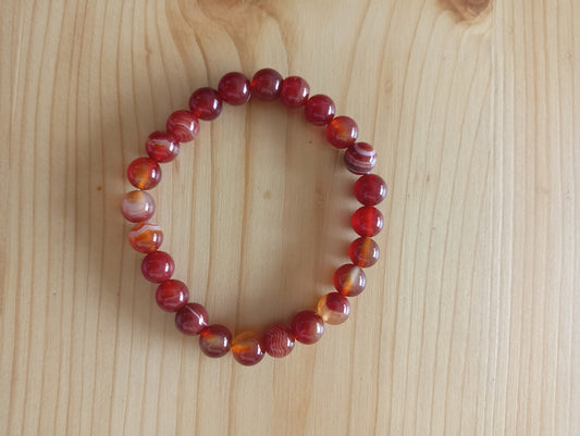 Red Agate Bracelet