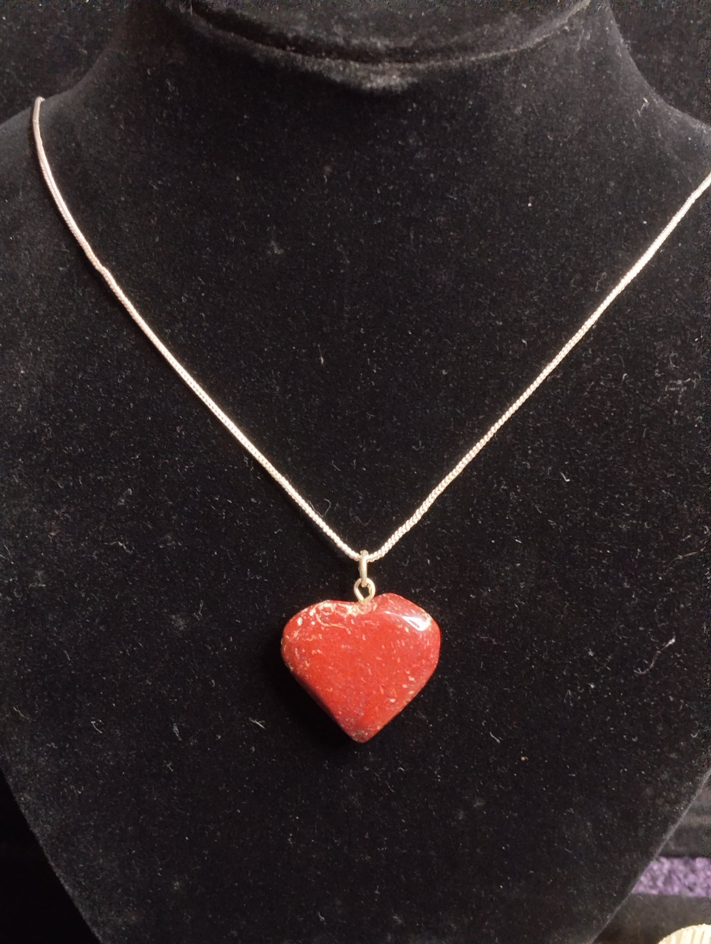 Red Heart shaped pendent