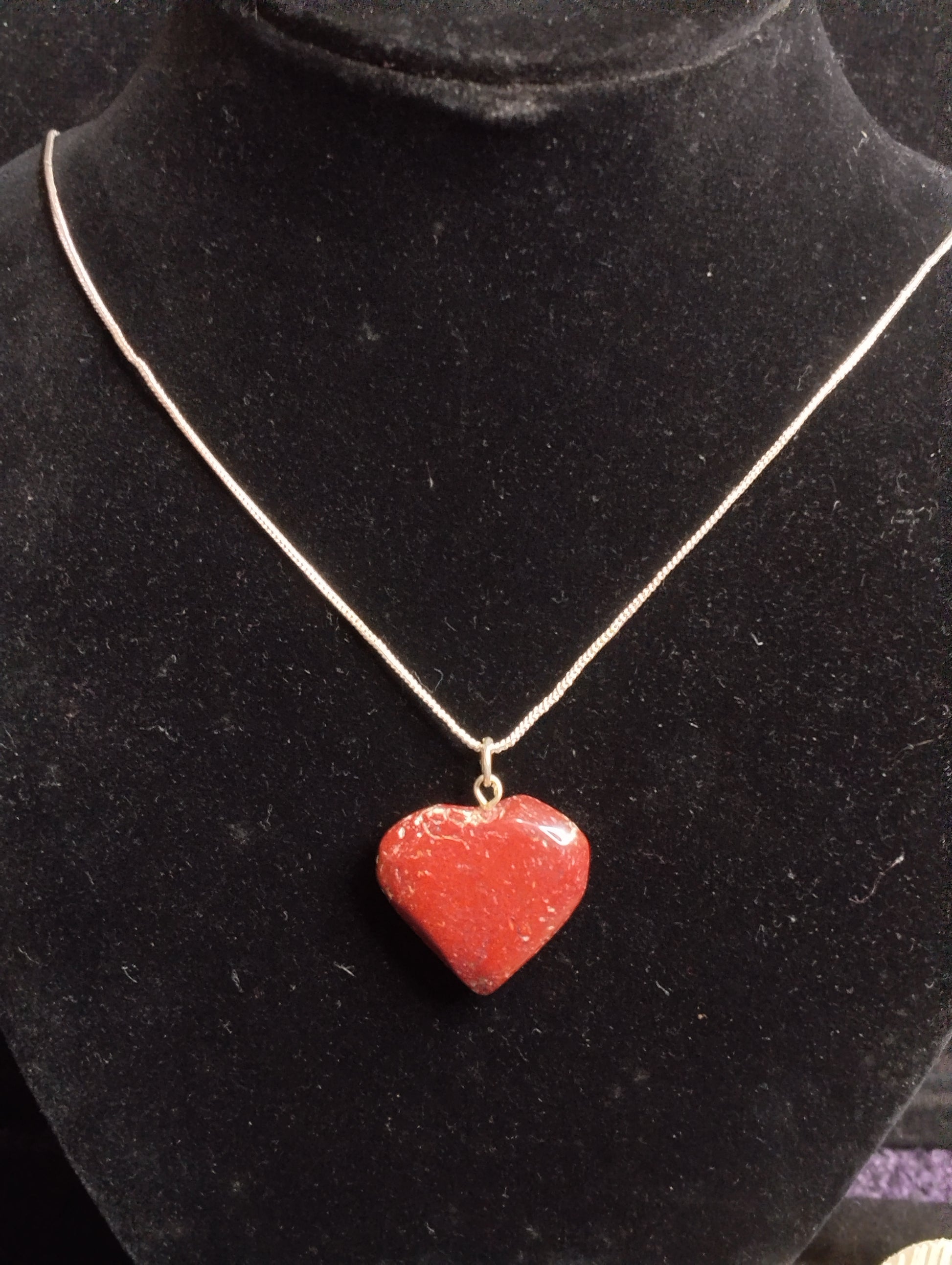 Red Heart shaped pendent
