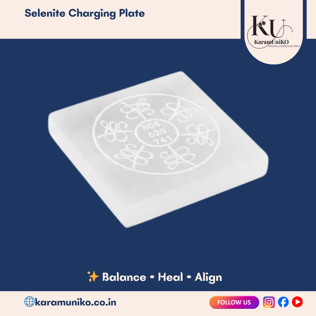 Grabovoi Code Selenite Plate