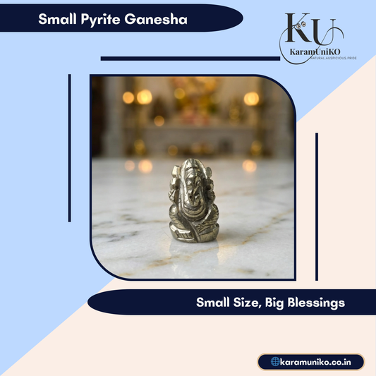 Pyrite Ganesha (Small)