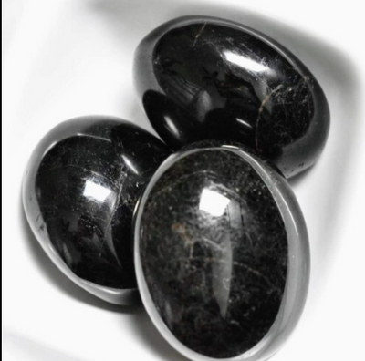 Black Tourmaline Palm Stone