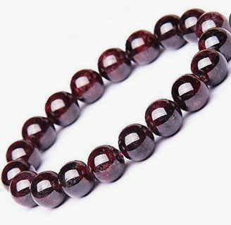 Dark Red Garnet Bracelet