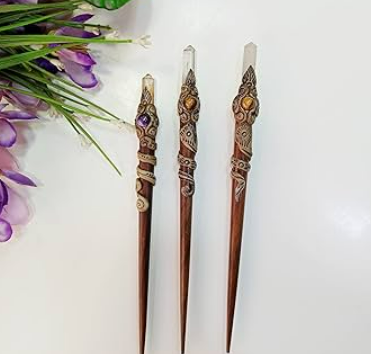 Handcrafted Crystal Hairbunstick
