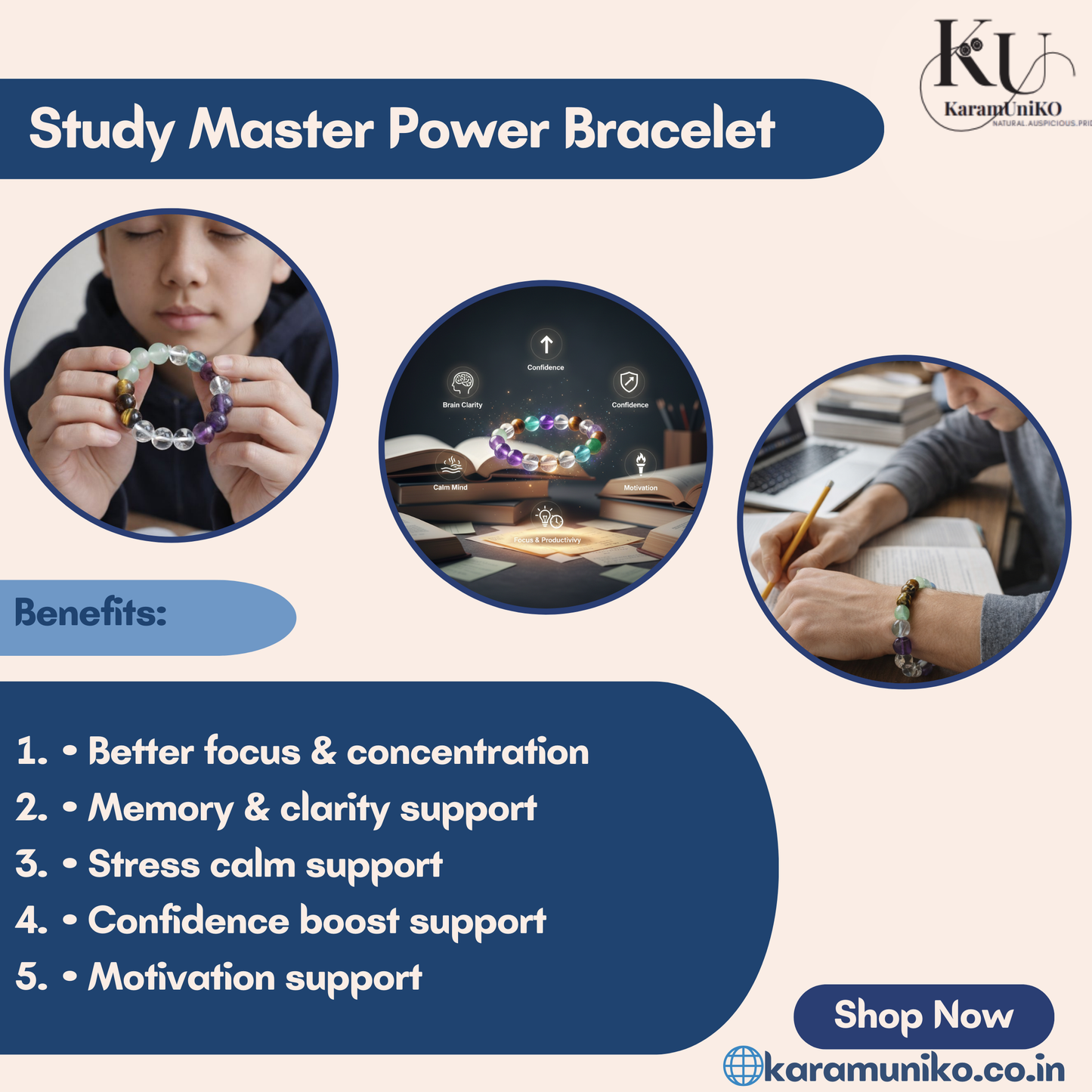 Study Master Power Bracelet