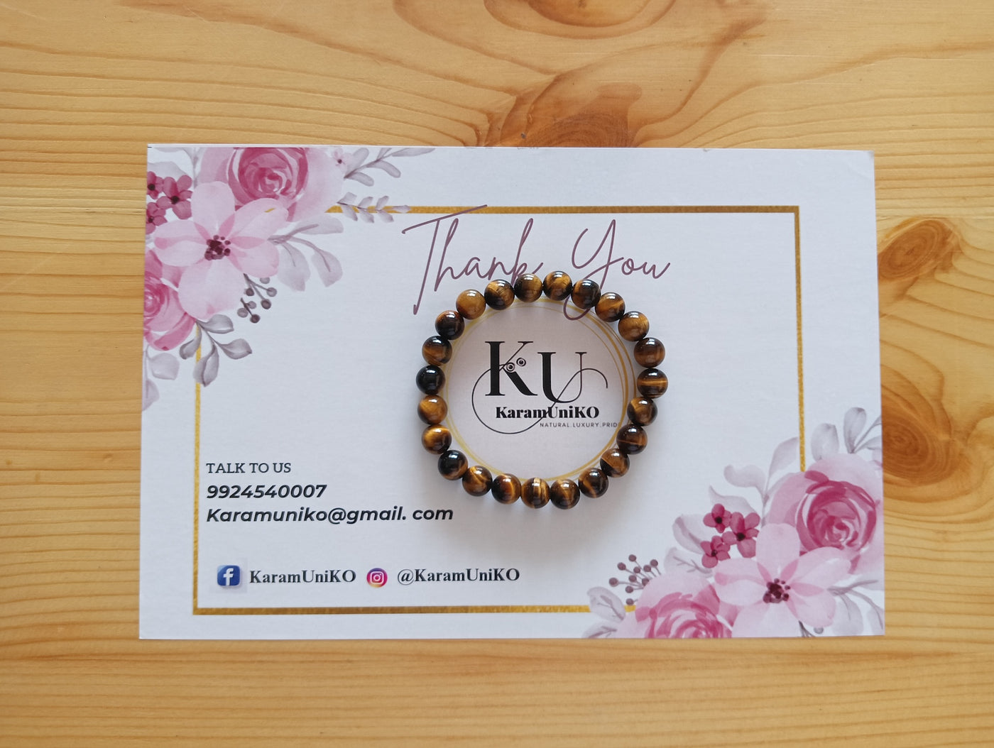 Tiger Eye Stone Bracelet