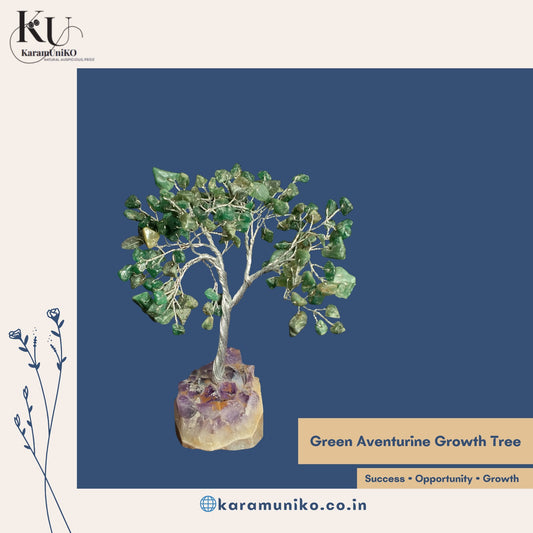 Green Aventurine Growth Tree