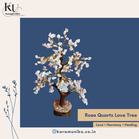 Rose Quartz Love Tree