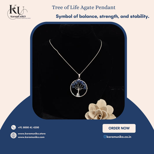 Tree of Life Lapis Lazuli Pendant