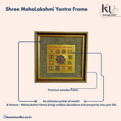 shree Mahalaxmi Yantra Frame