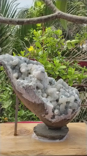 Aura Amplifires (Glossy Apophyllite with quartz Matrix)